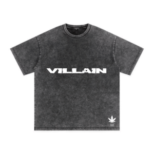 11:11bl villain acid wash tee